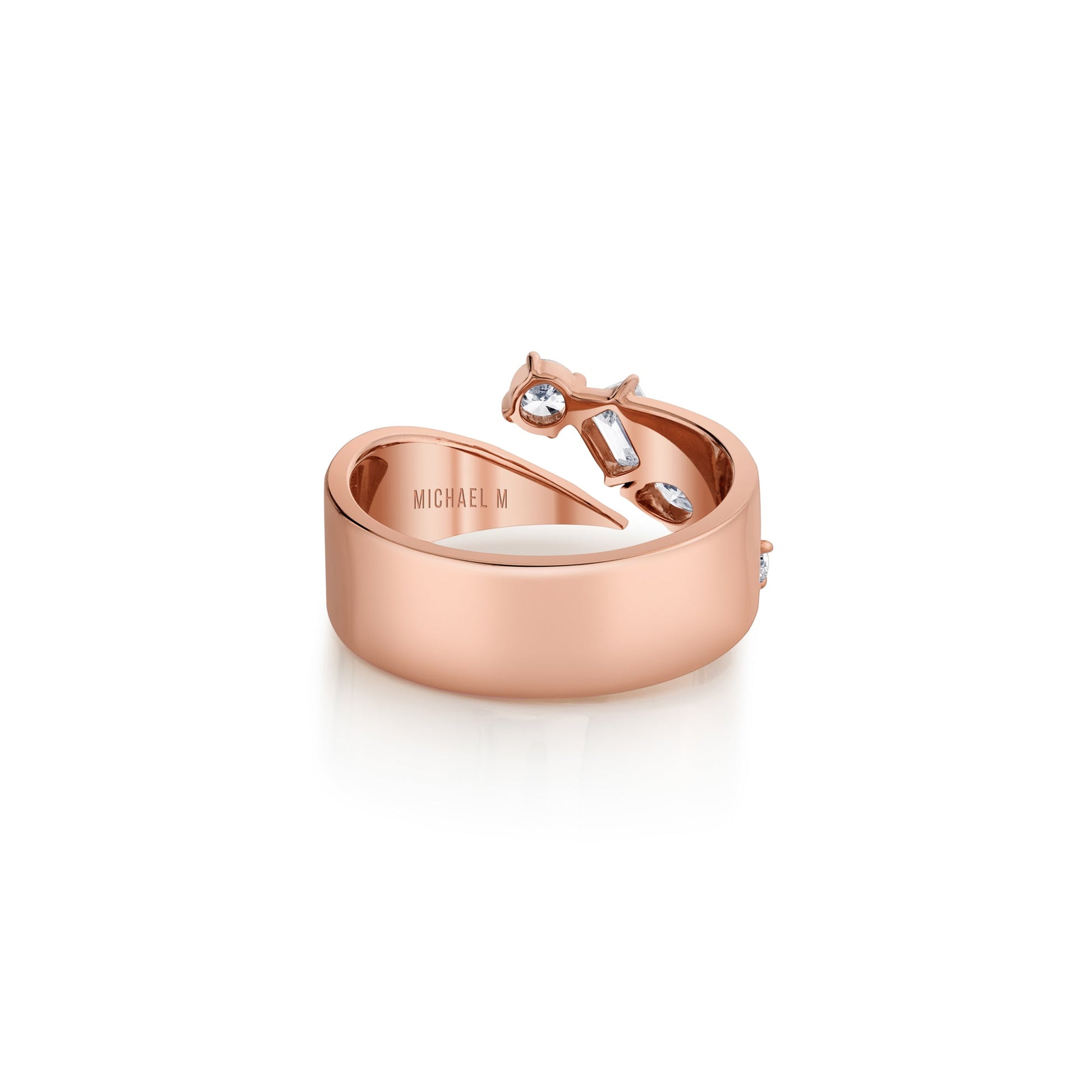 Montage Diamond Split Band With Pave