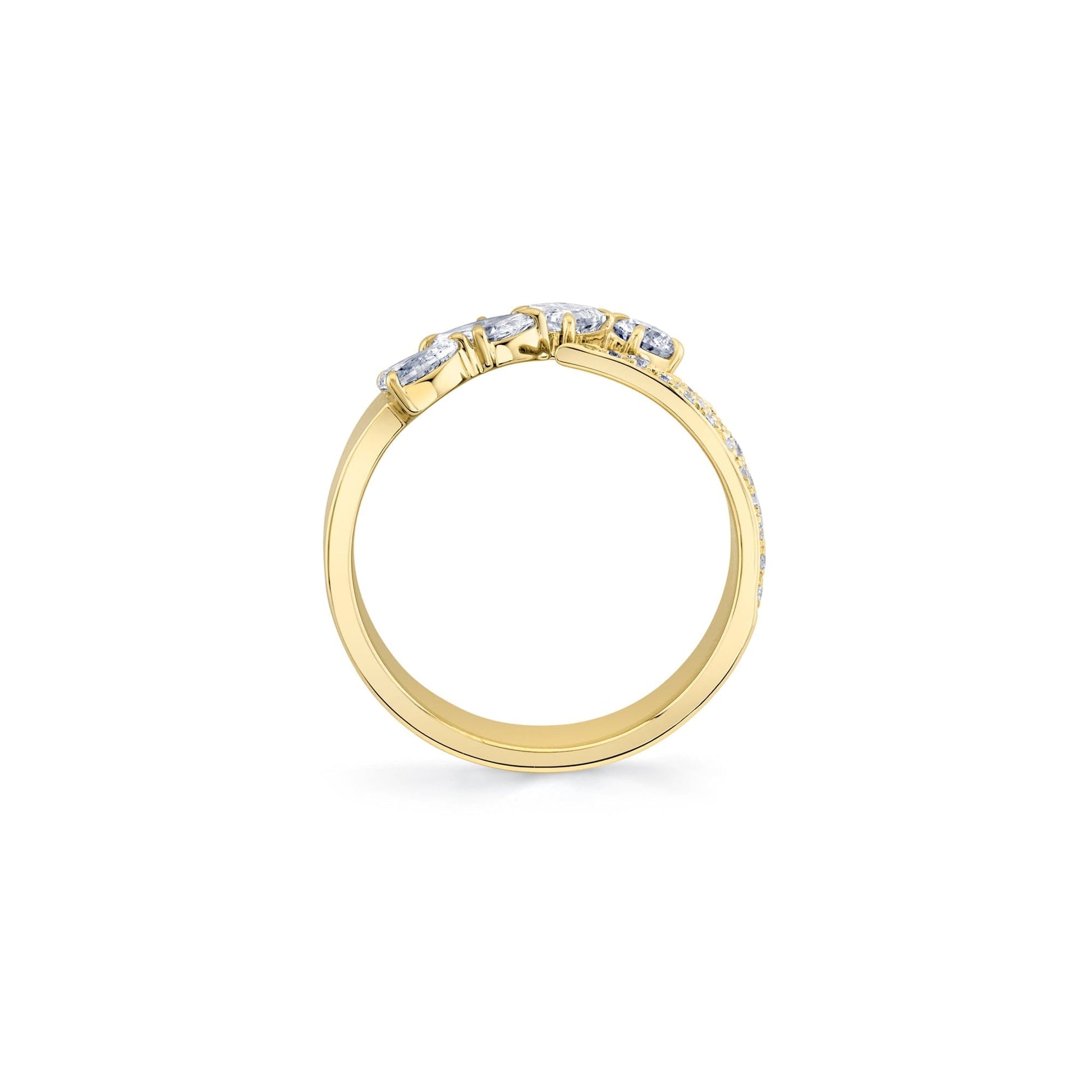 Montage Diamond Split Band With Pave