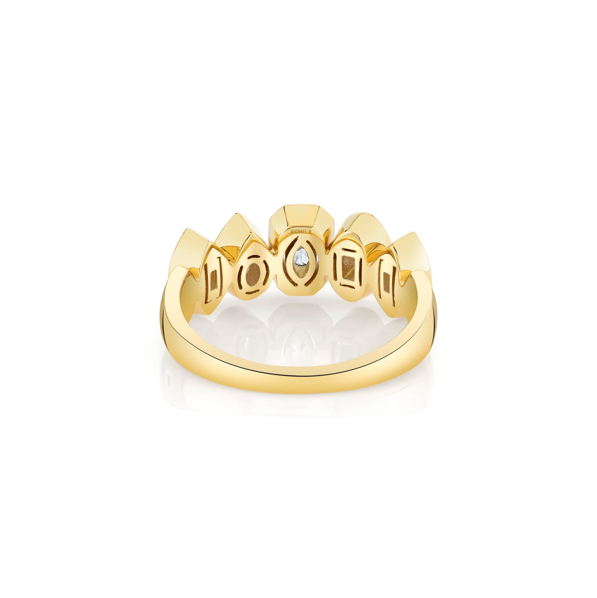 Montage Mixed-Cut Bezel Ring