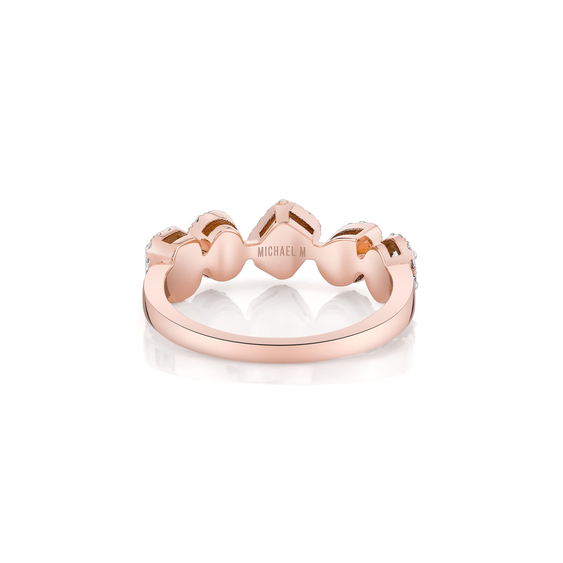 Montage Mixed-Cut Halo Ring