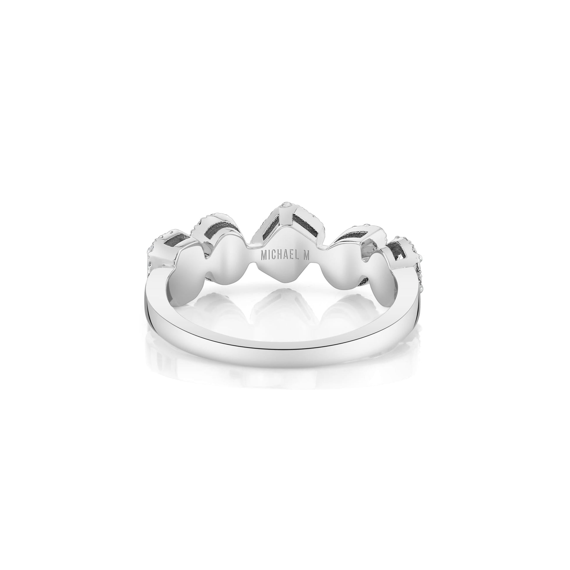 Montage Mixed-Cut Halo Ring