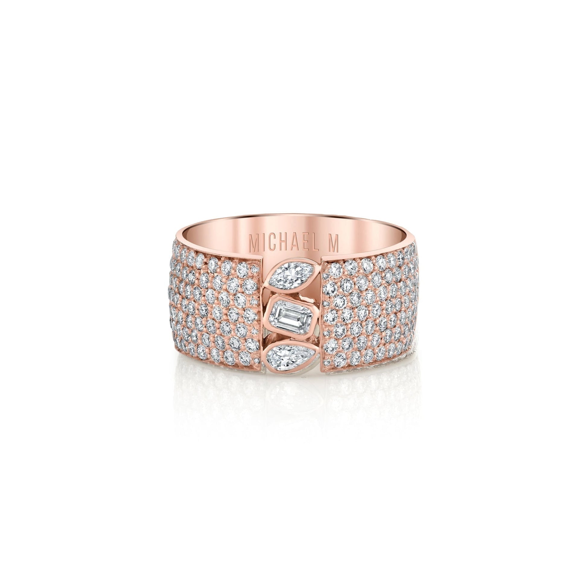 Montage Pave Cigar Band
