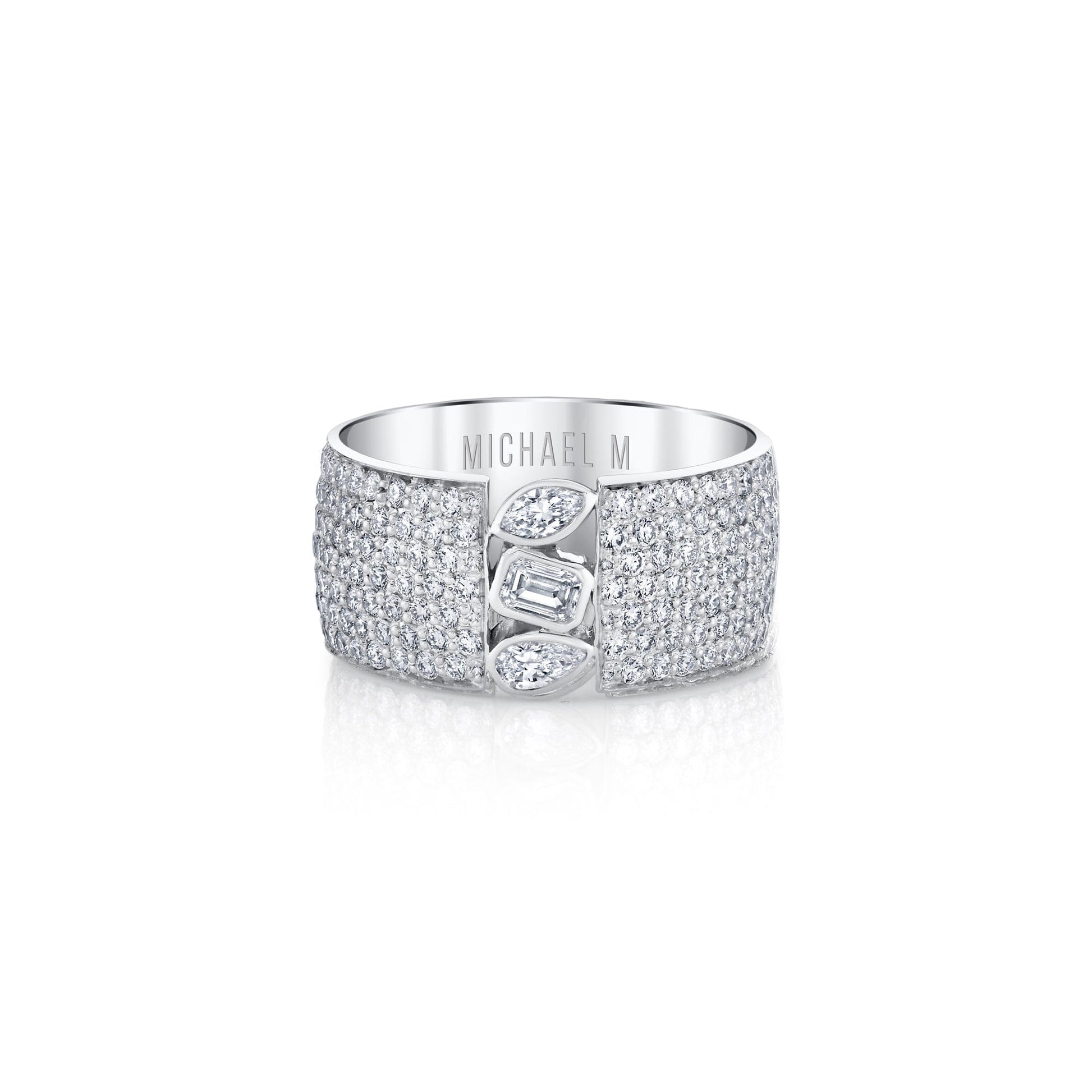Montage Pave Cigar Band