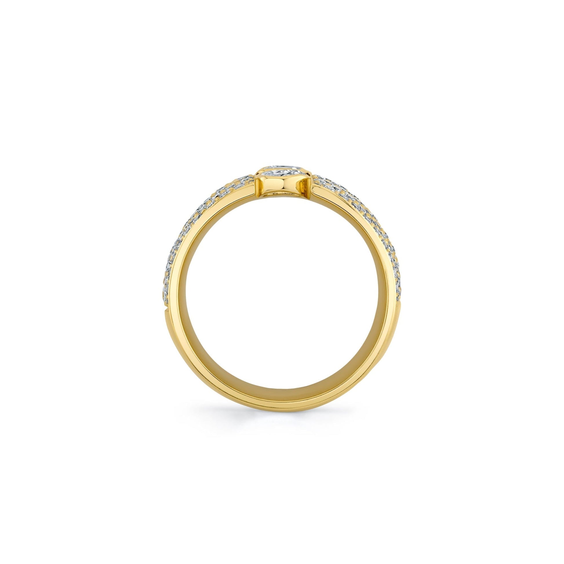 Montage Pave Cigar Band