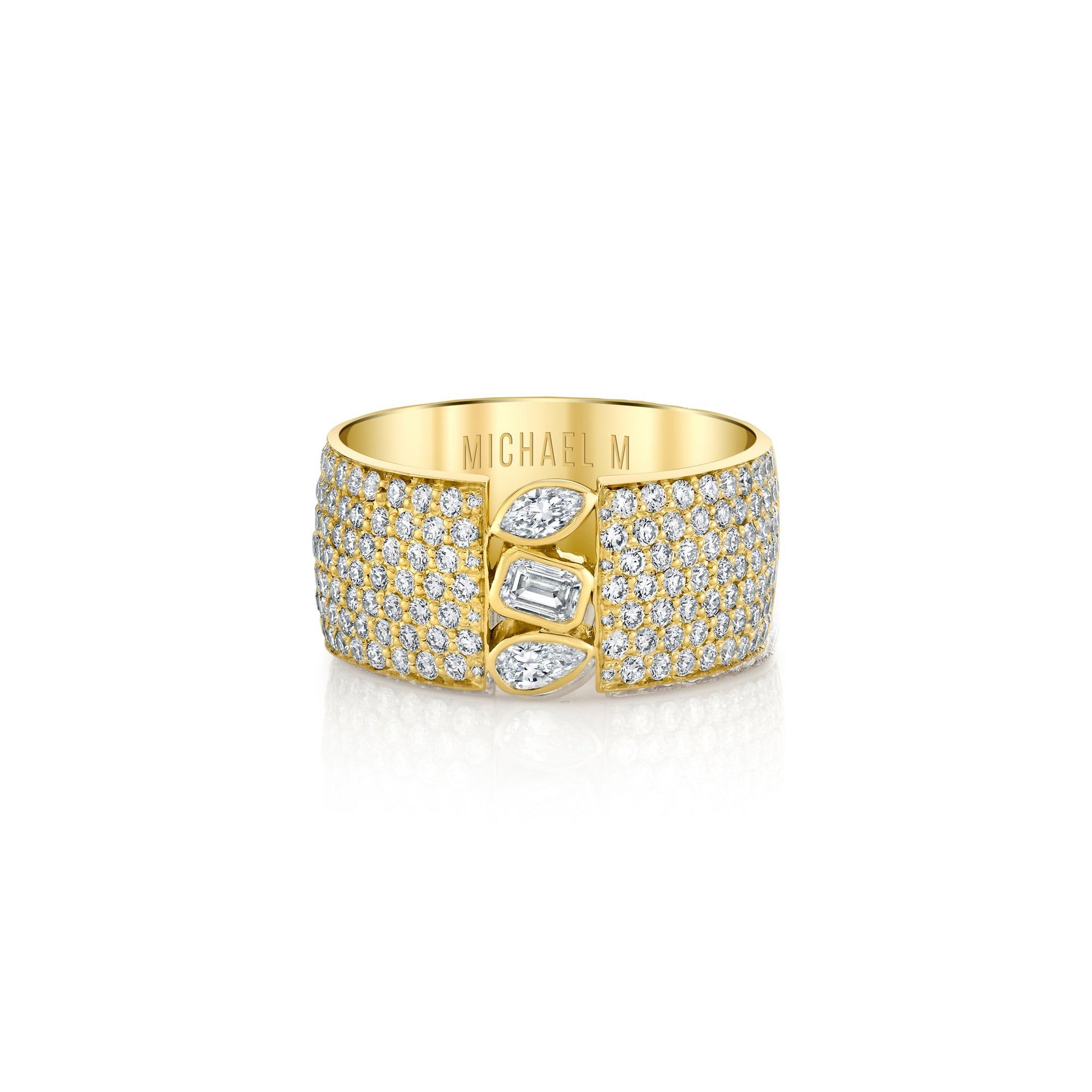 Montage Pave Cigar Band