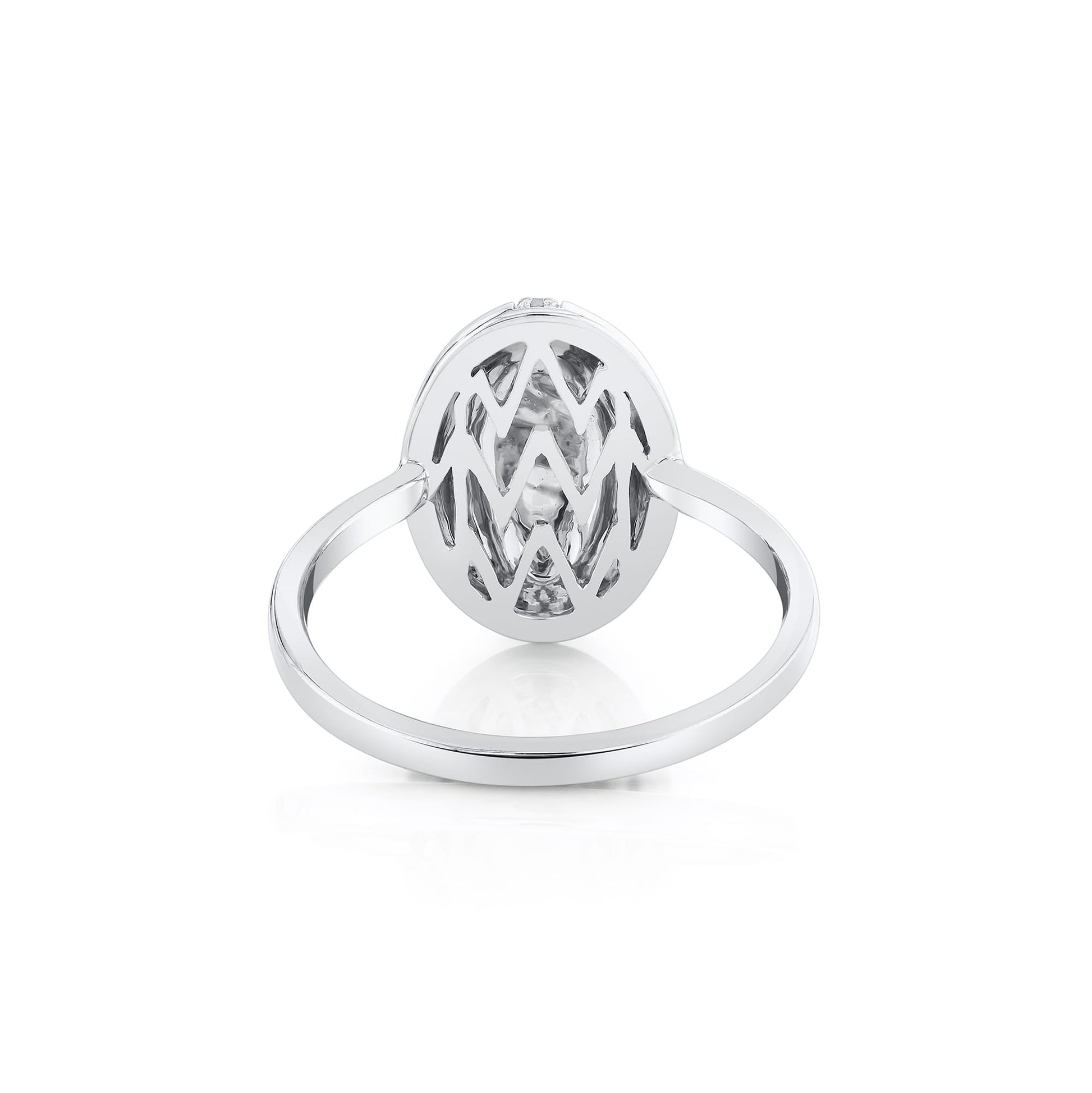 Orb Pavé Dome Ring