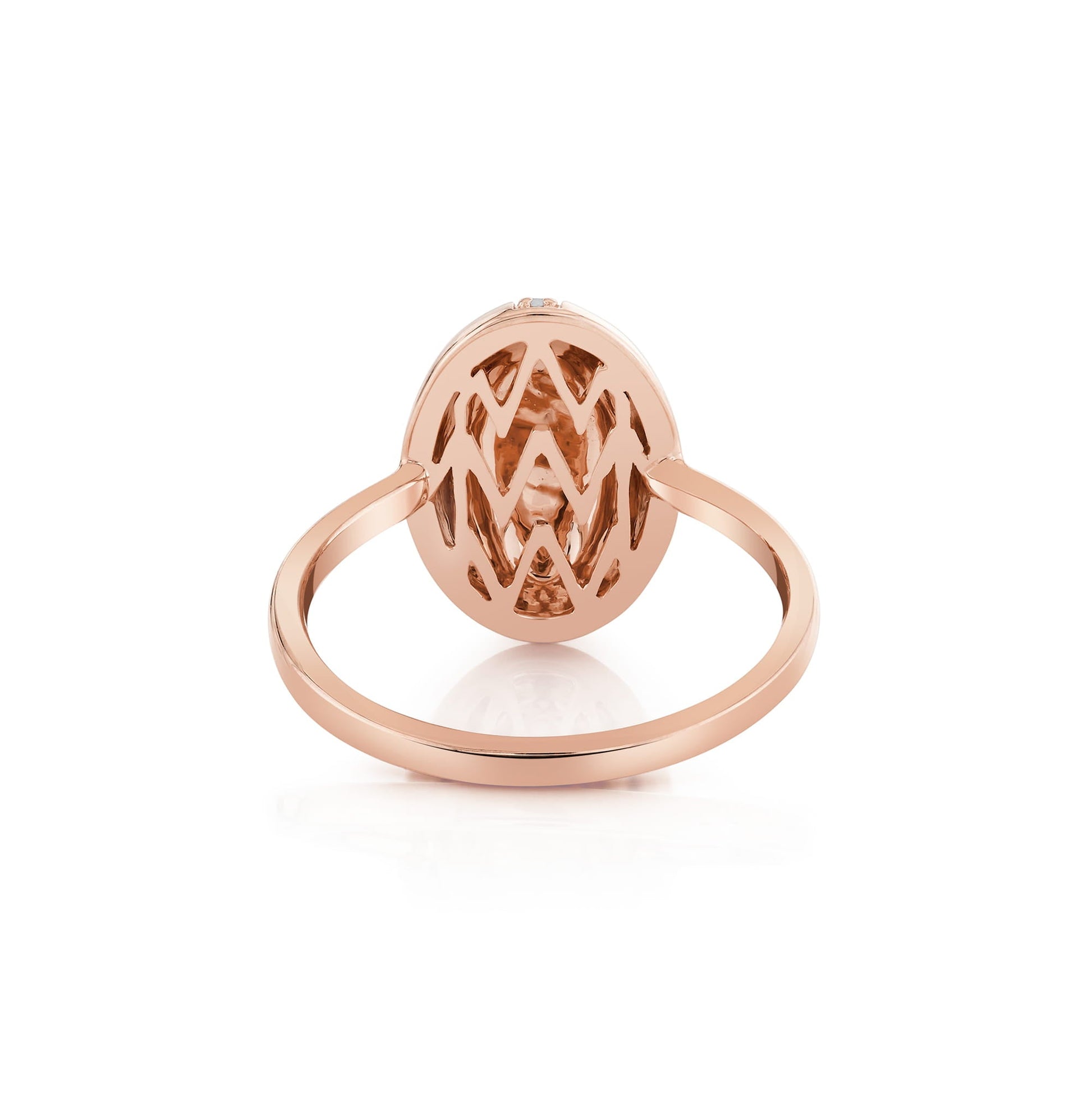 Orb Pavé Dome Ring