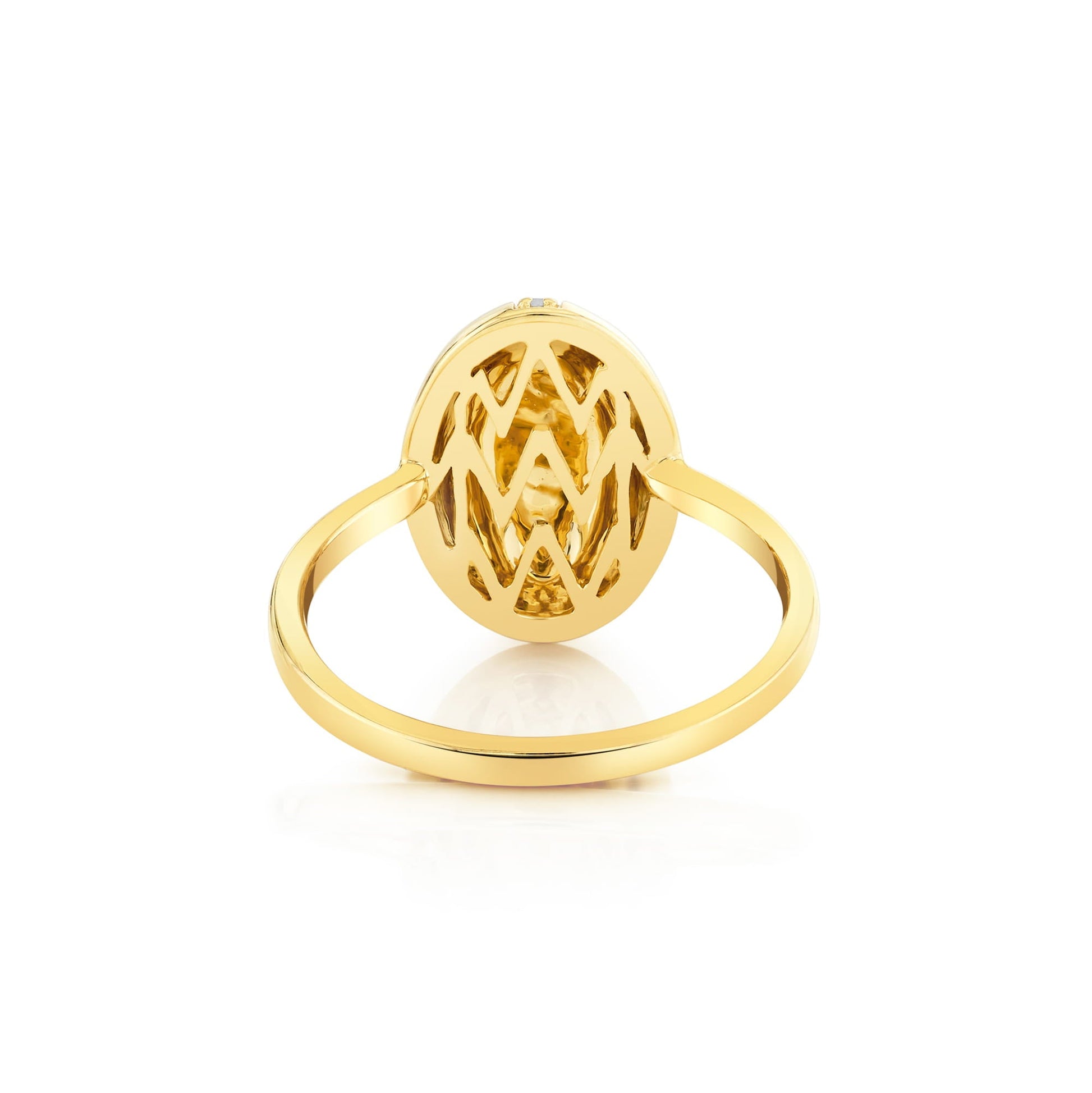 Orb Pavé Dome Ring