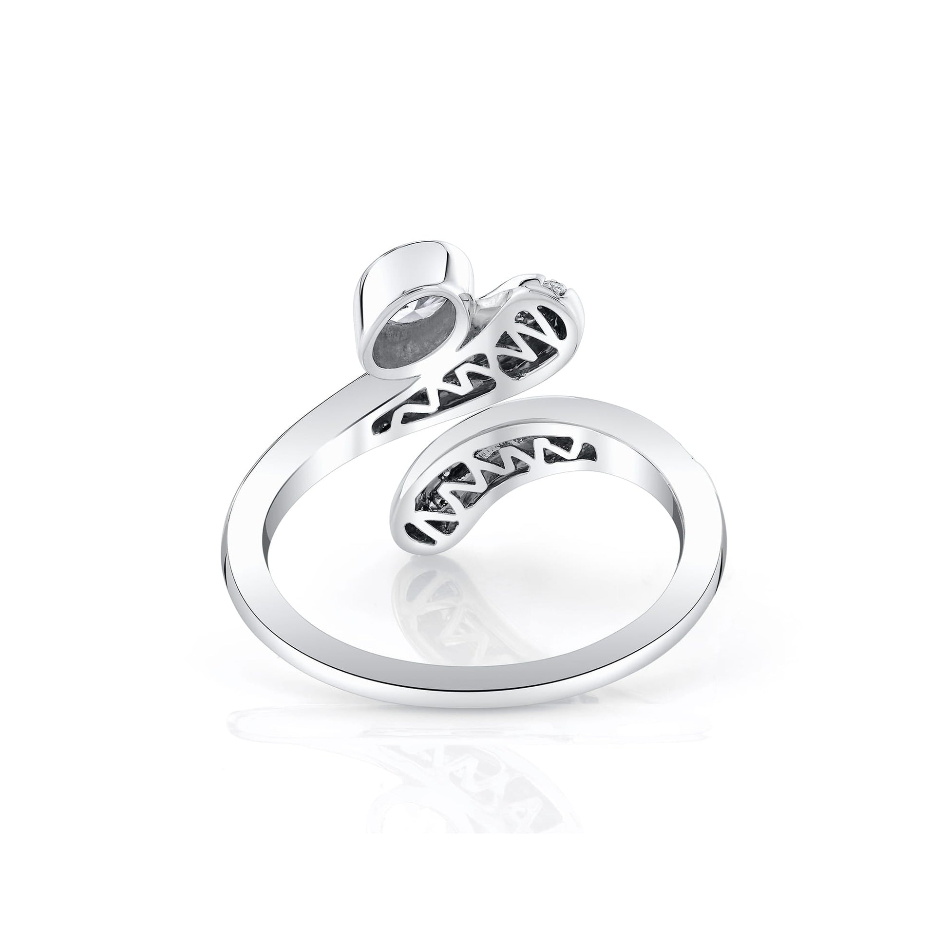 Orb Pavé Wrap Ring