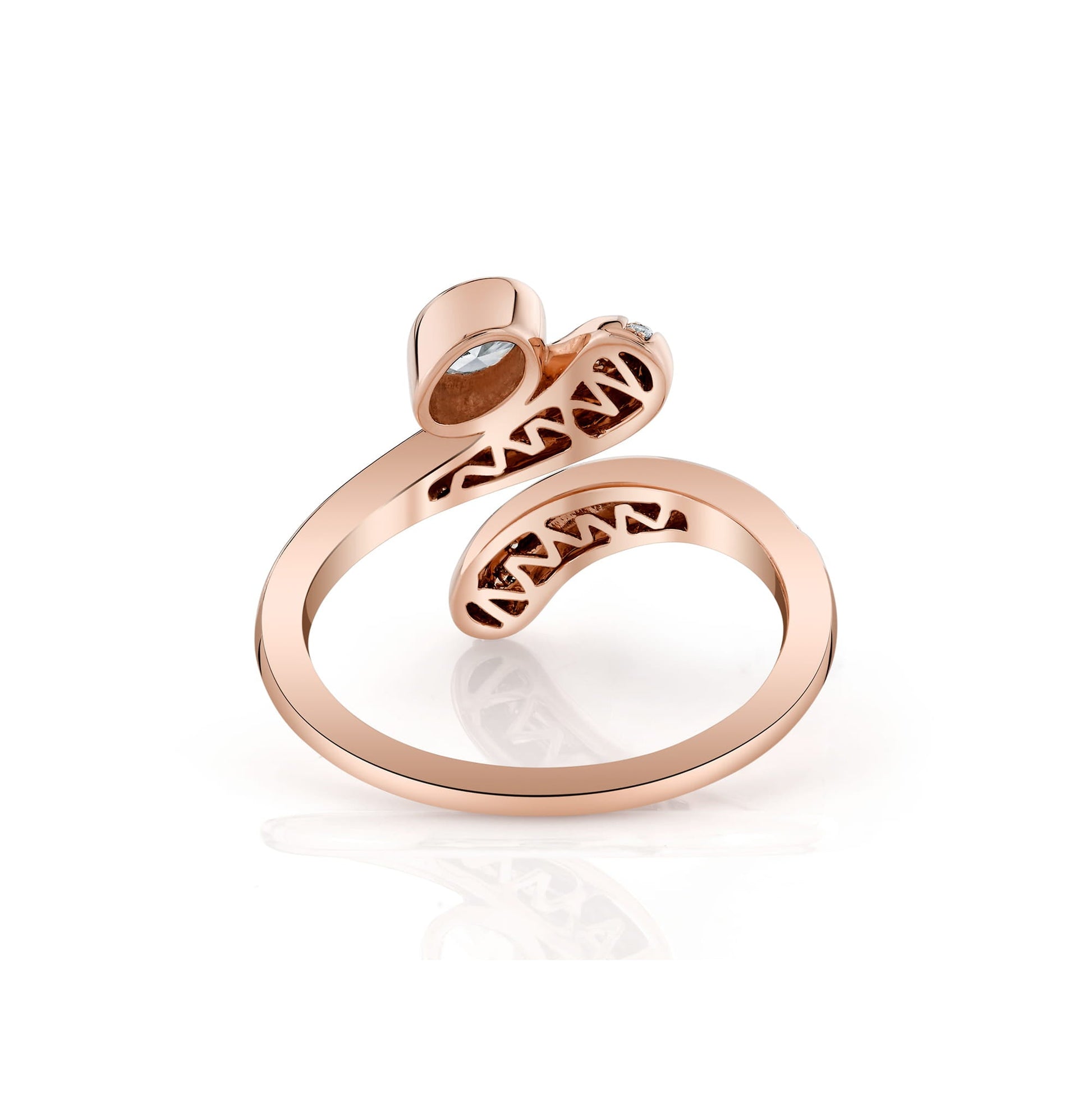 Orb Pavé Wrap Ring