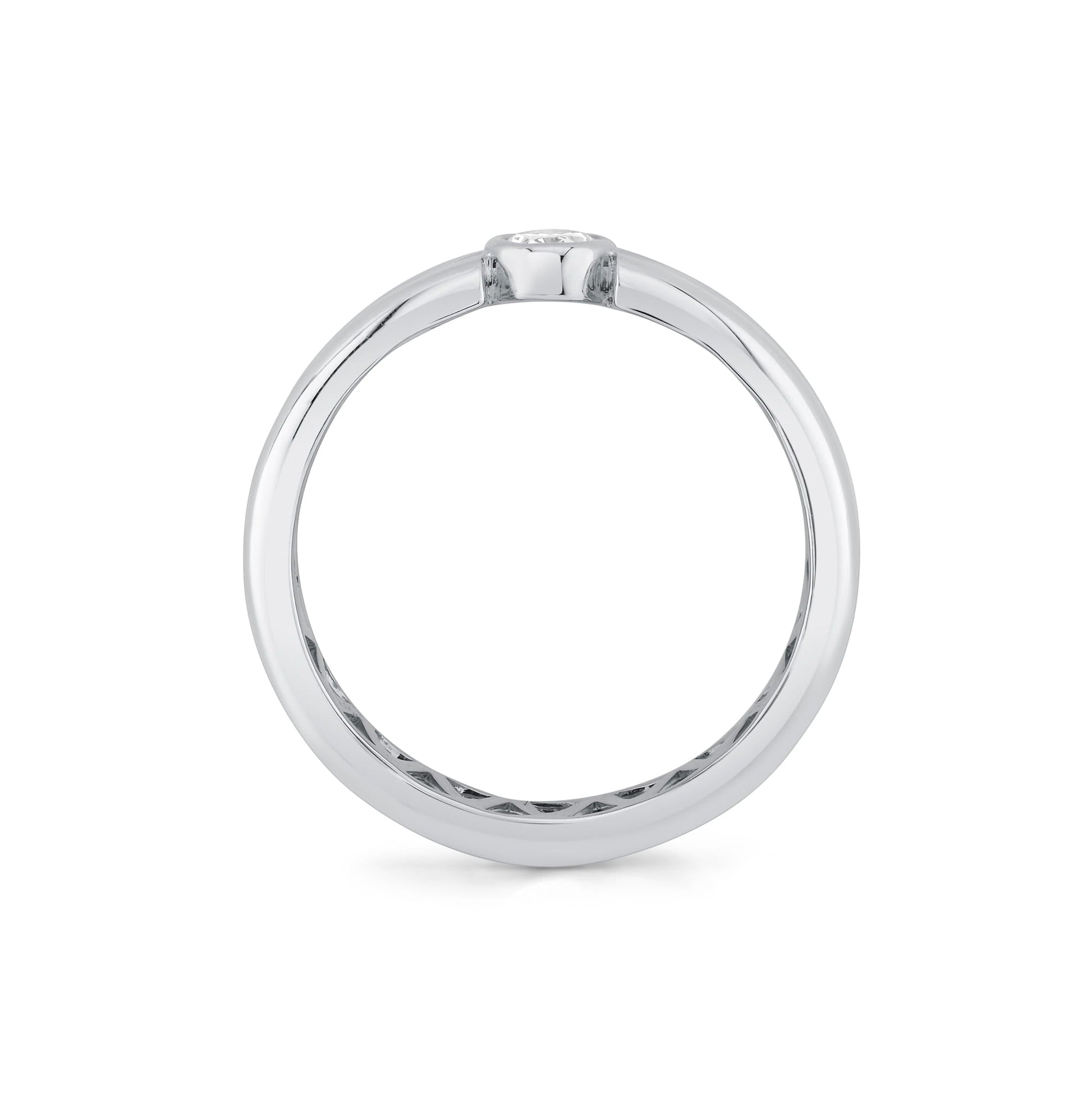 Orb Split Bezel Ring