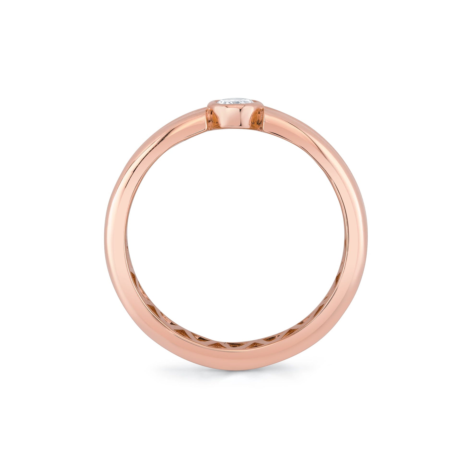 Orb Split Bezel Ring