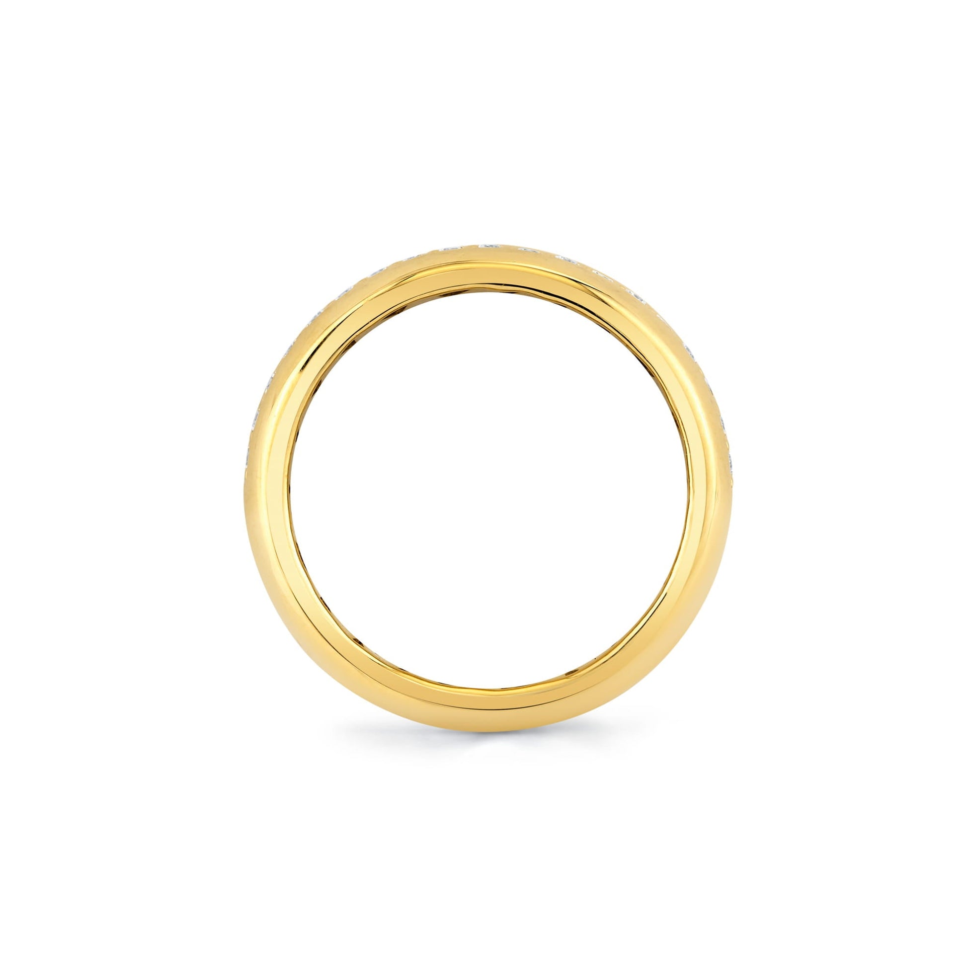 Orb Split Pavé Ring