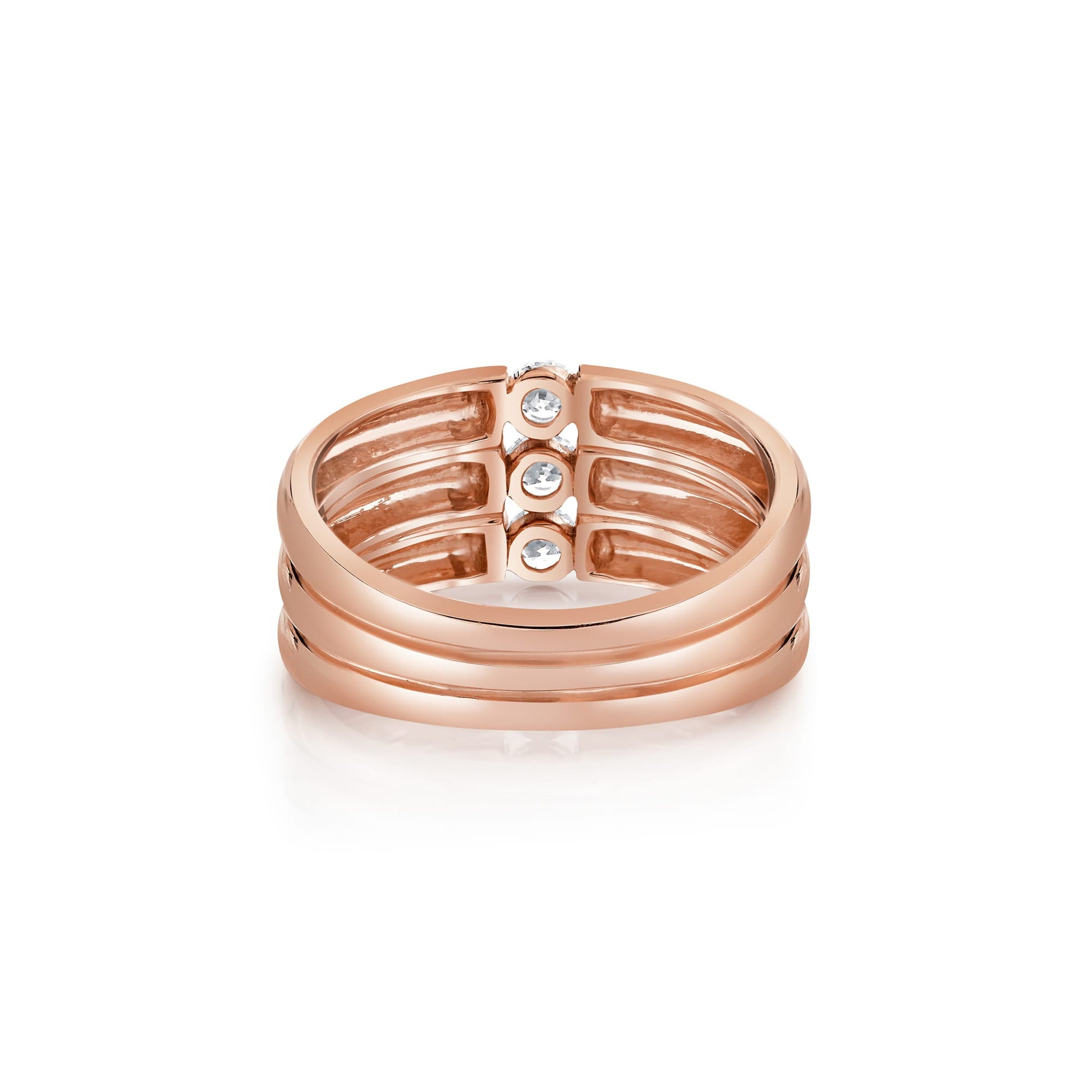 Orb Triple Row Ring