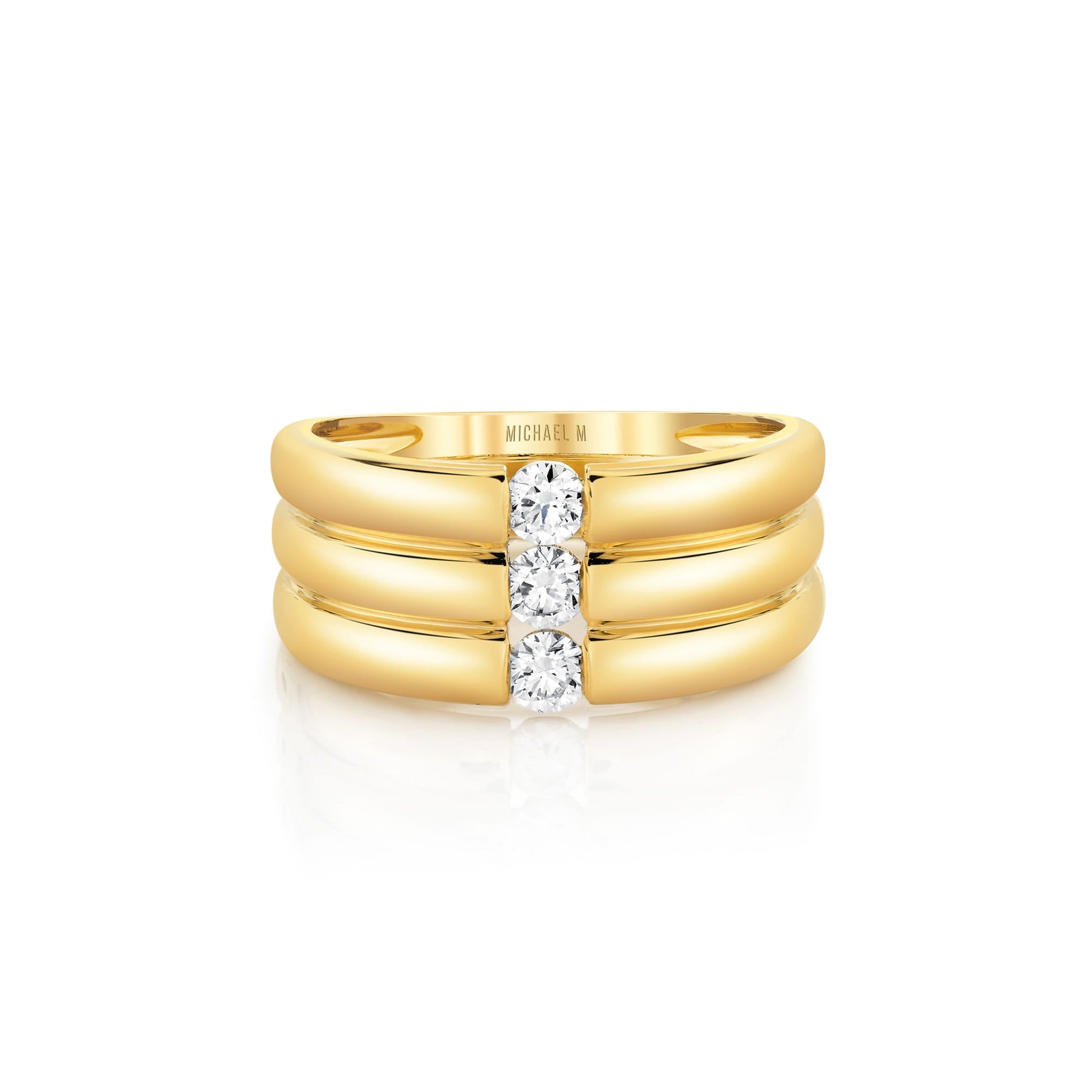 Orb Triple Row Ring