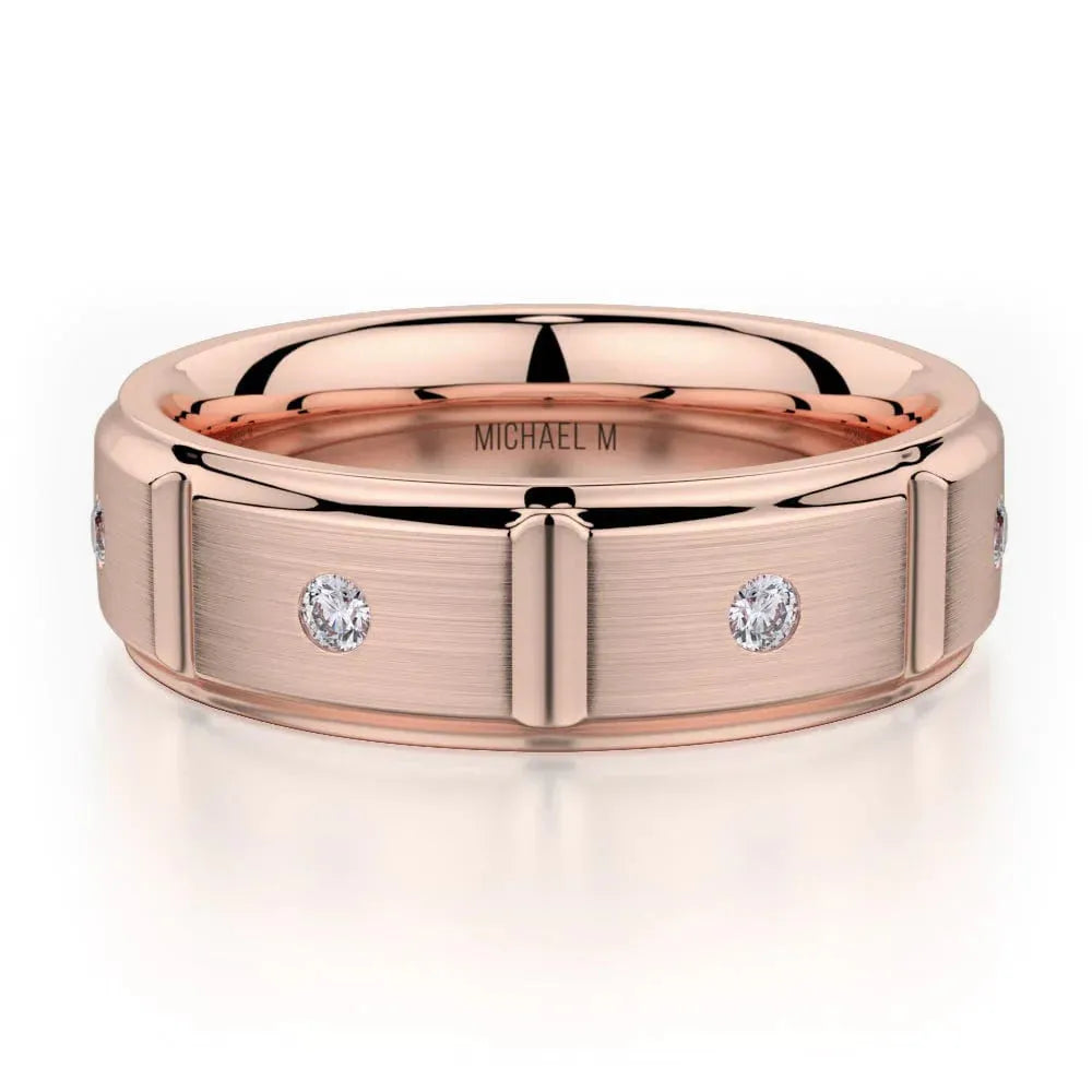 MICHAEL M Men's Band MB107 MB-107WG