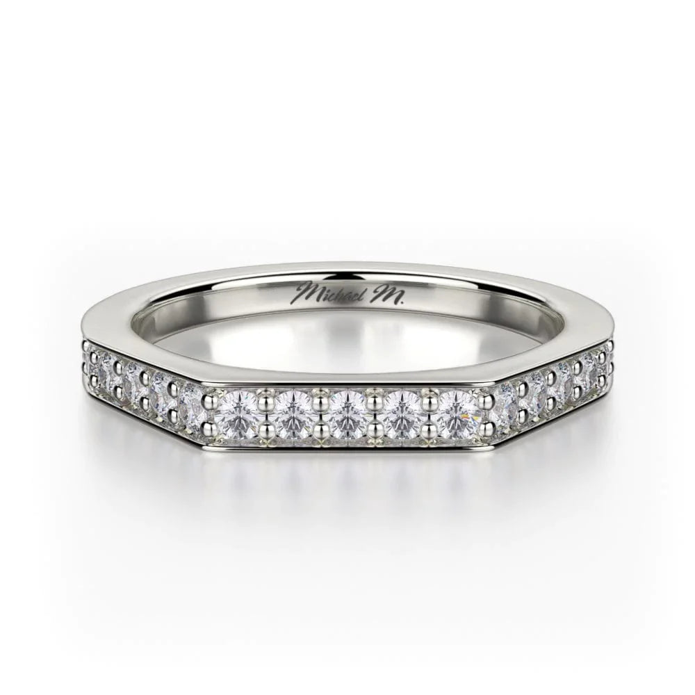 MICHAEL M Wedding band R697B R697BWG