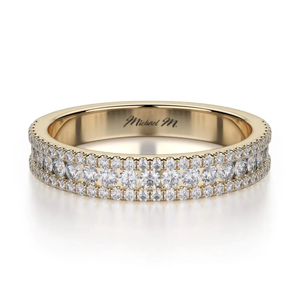 MICHAEL M WEDDING BAND  R396SB
