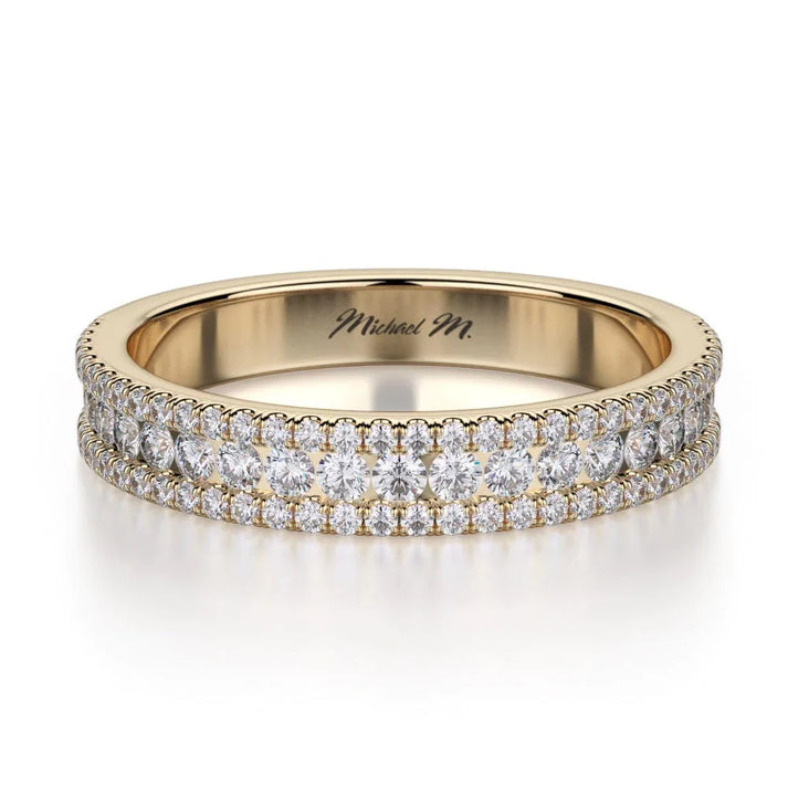 MICHAEL M WEDDING BAND  R396SB 