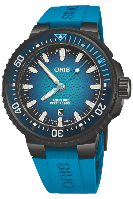 Oris Aquis Pro 1000m Automatic Watch 01 733 7801 7255-Set