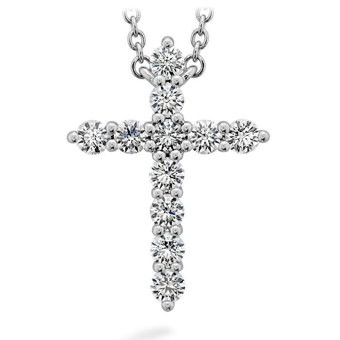 SIGNATURE CROSS PENDANT - LARGE HFPSIGCR00508W