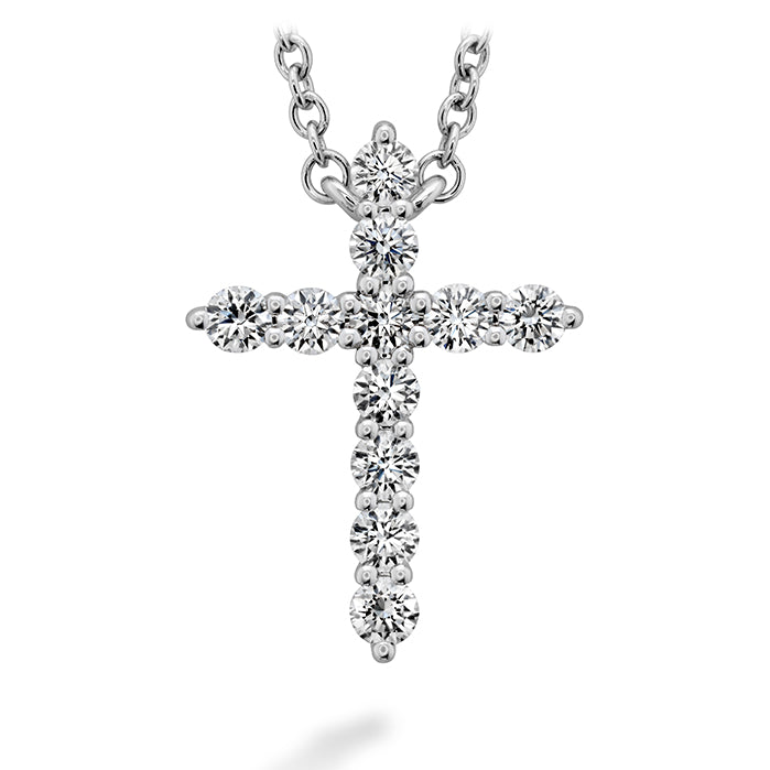 SIGNATURE CROSS PENDANT - MEDIUM HFPSIGCR00328W