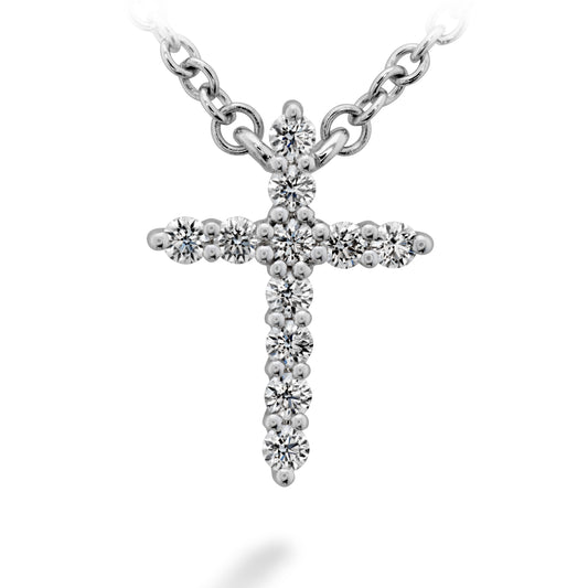 SIGNATURE CROSS PENDANT - SMALL HFPSIGCR00118W