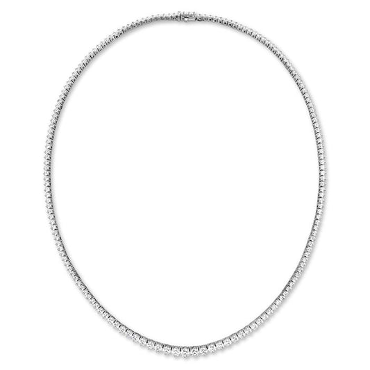 HOF SIGNATURE GRADUATED LINE NECKLACE HFNDGLN09258W-16