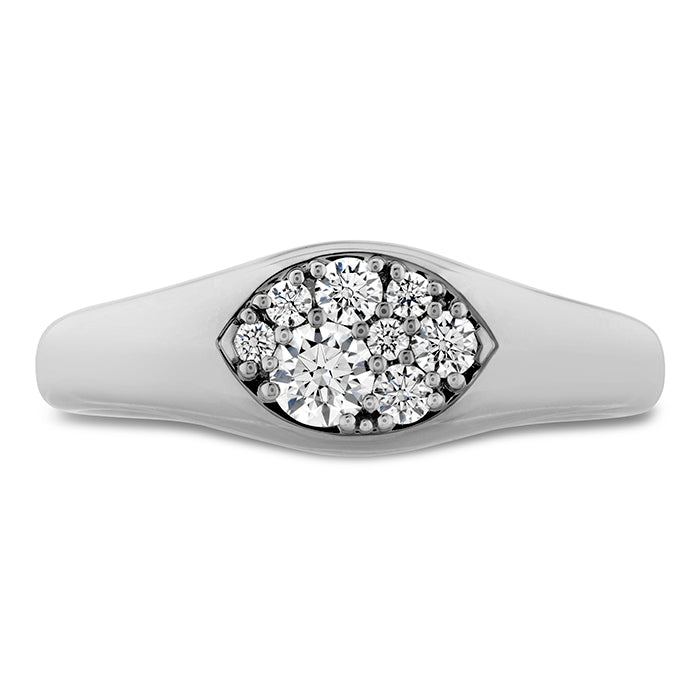 TESSA NAVETTE SIGNET RING HFRTESN00258W