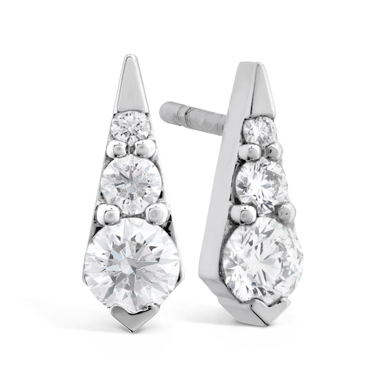 TRIPLICITY DROP STUD EARRINGS HFETRIPDR00428W