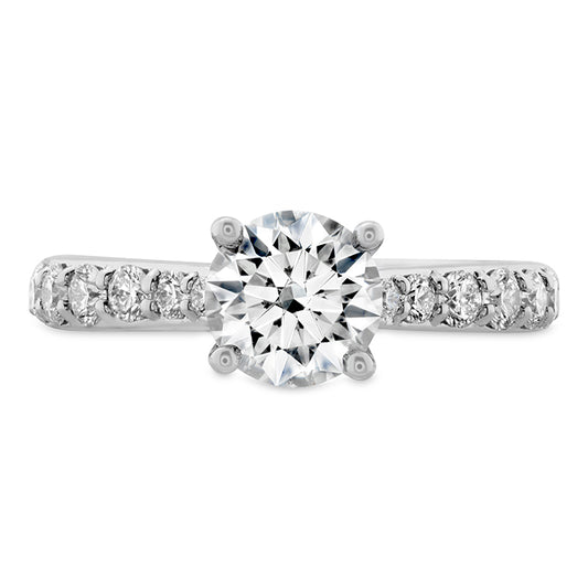 LUXE CAMILLA ENGAGEMENT RING WITH DIAMOND BAND UU2775