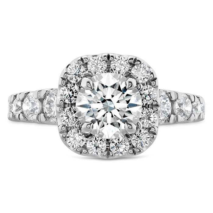 LUXE TRANSCEND PREMIER CUSTOM HALO ENGAGEMENT RING UU2777