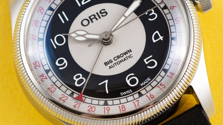 Oris Big Crown Pointer Date Bullseye Hand Winding Watch 01 754 7779 4061-07 5 19 25