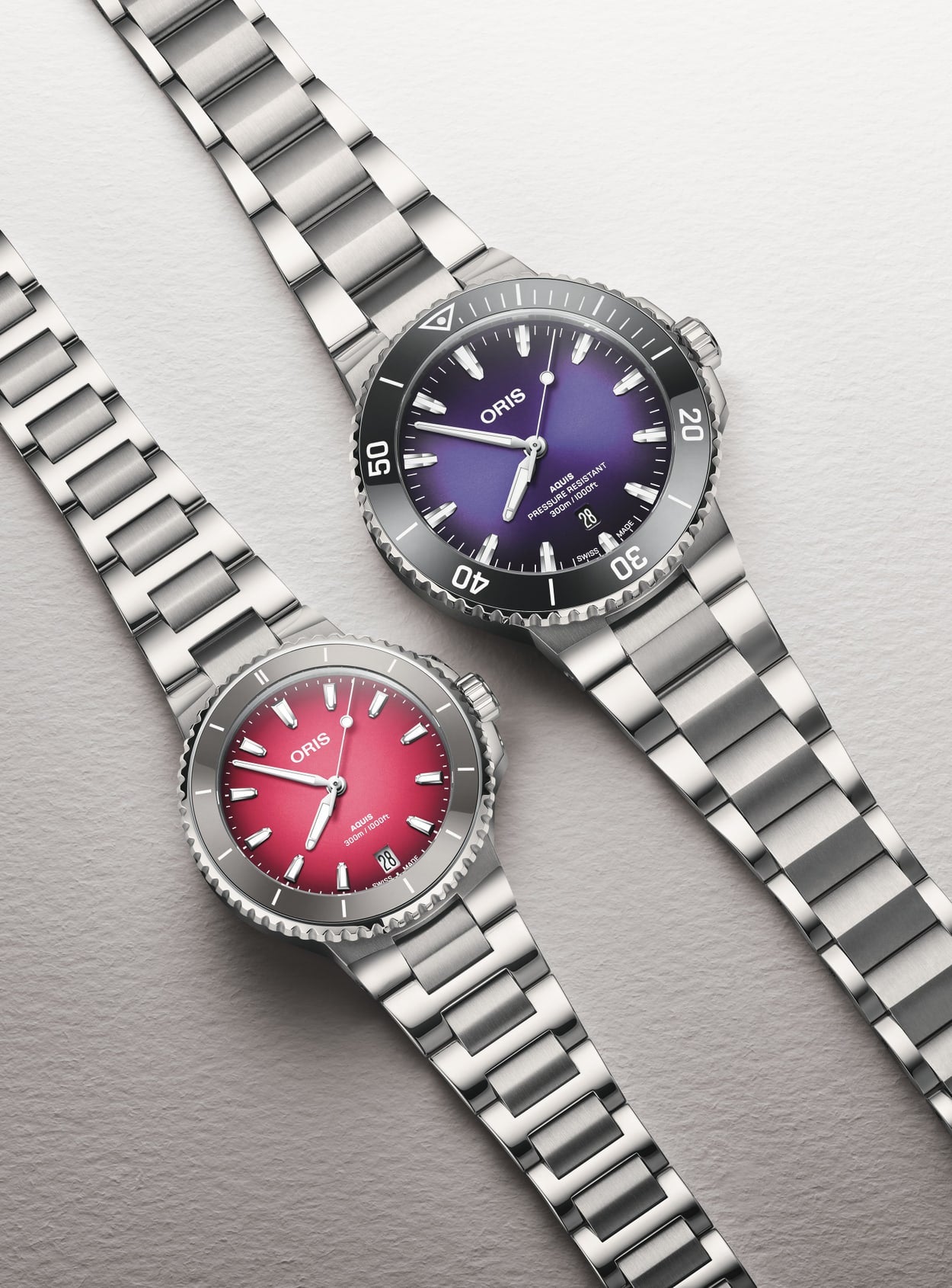 Oris Aquis Date Taste of Summer Automatic Watch 01 733 7792 4158-07 8 19 05P