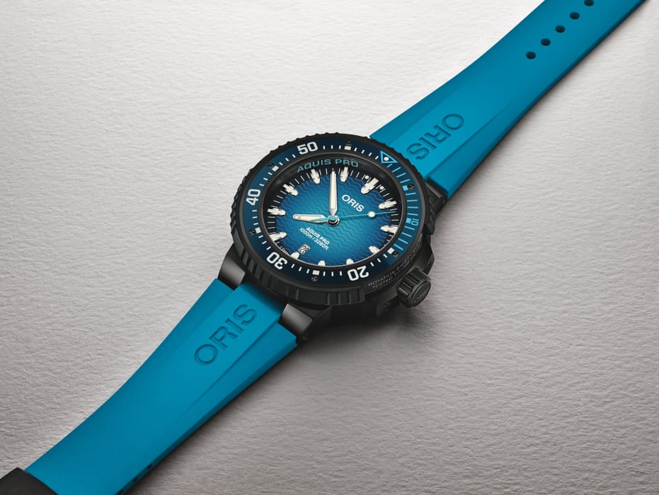 Oris Aquis Pro 1000m Automatic Watch 01 733 7801 7255-Set