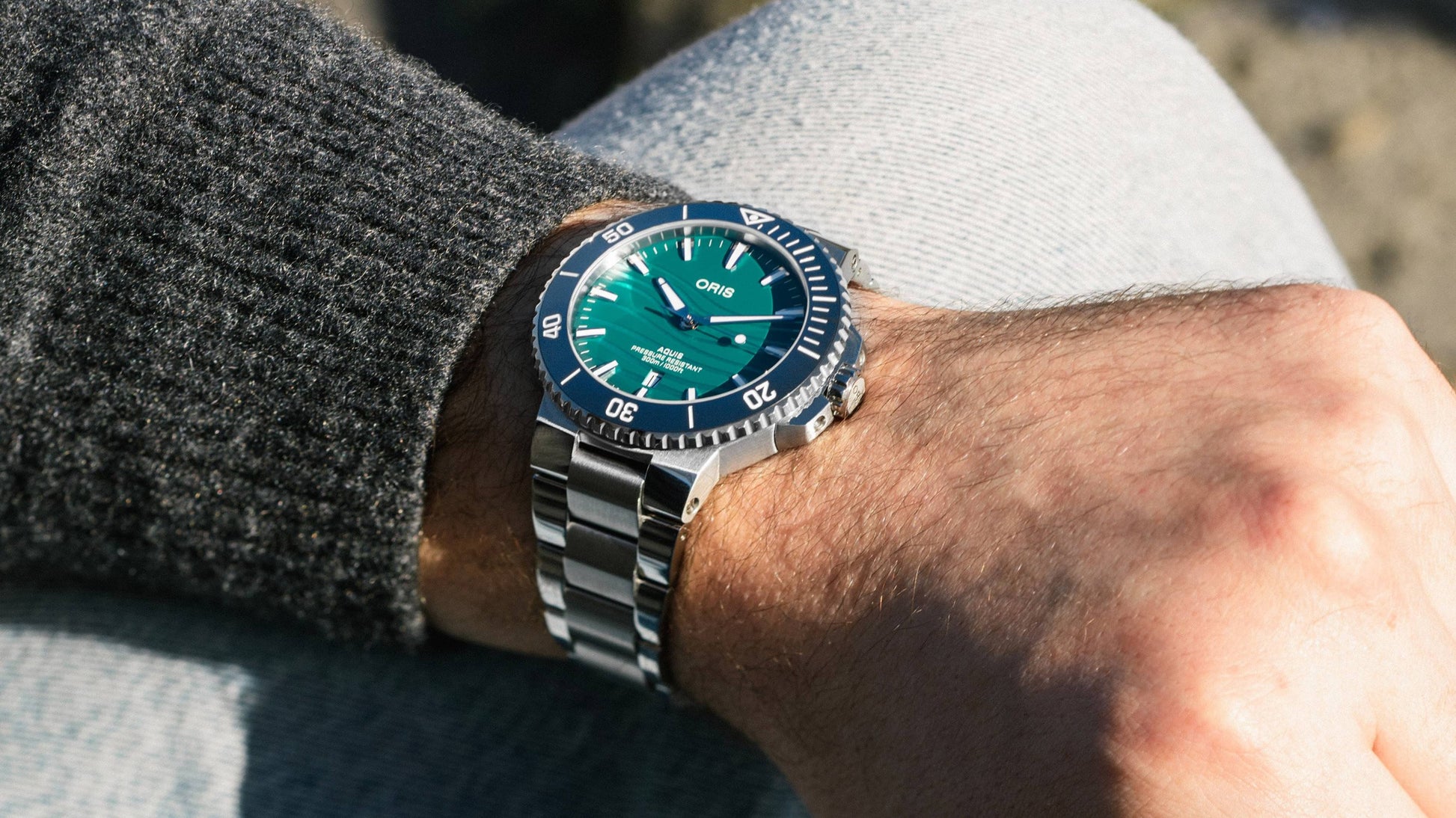 Oris Yangtze Jiangtun Limited Edition Automatic Watch 01 733 7789 4197-Set