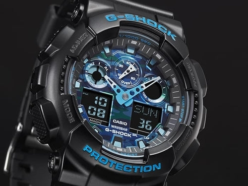 G-SHOCK ANALOG-DIGITAL GA100CB-1A