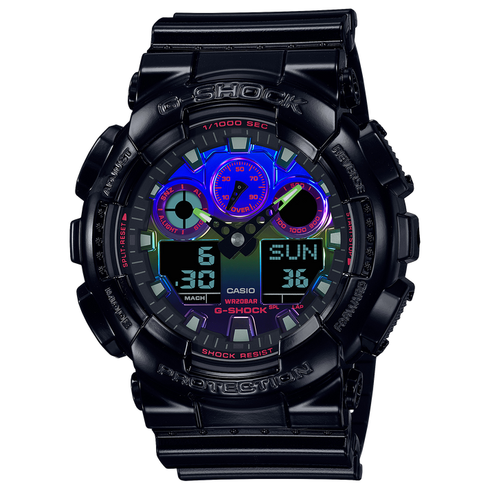 G-Shock GA-100 SERIES GA100RGB-1A