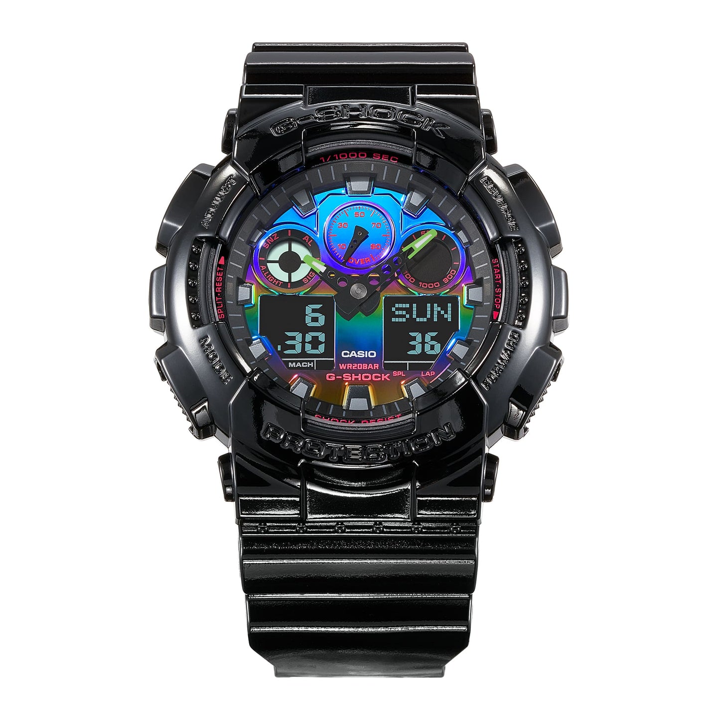 G-Shock GA-100 SERIES GA100RGB-1A