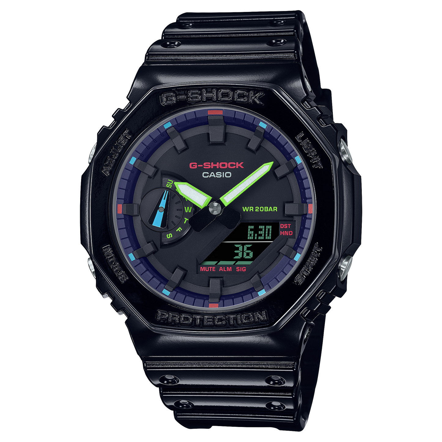 G-Shock 2100 Series GA2100RGB-1A