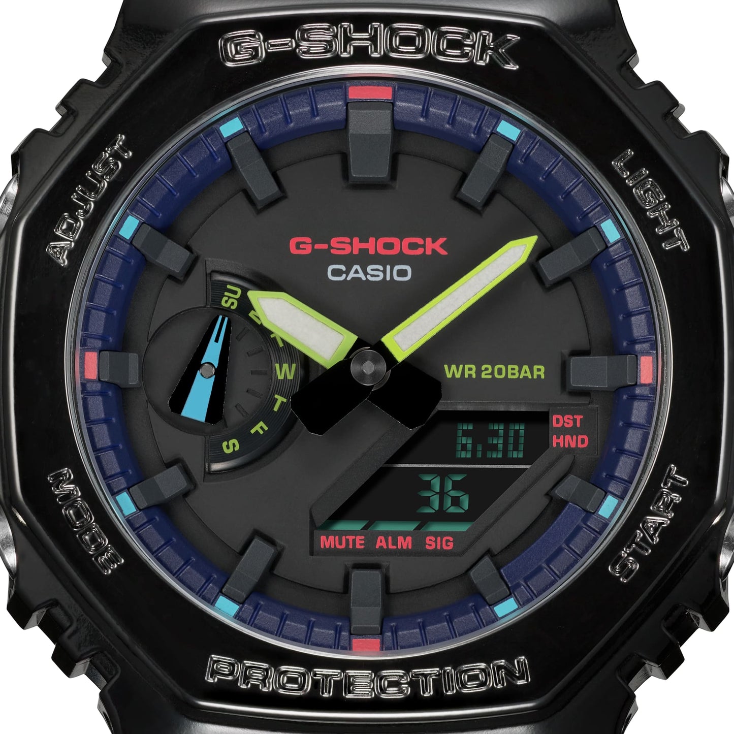 G-Shock 2100 Series GA2100RGB-1A