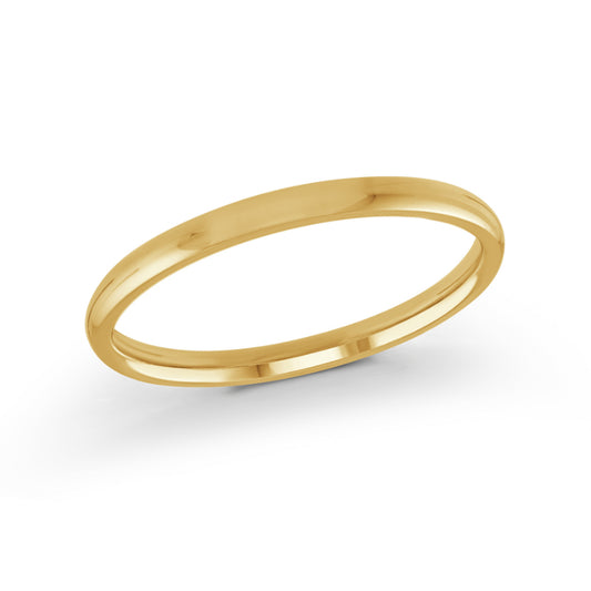 Malo 2mm 18k Yellow Gold Plain Band