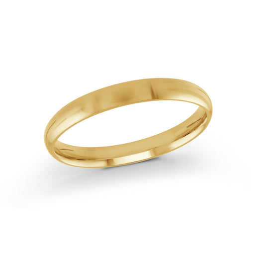 Malo 3mm 18k Yellow Gold Plain Band