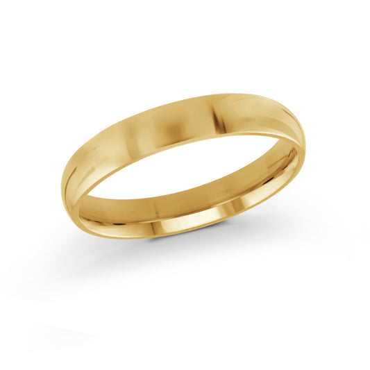 Malo 4mm 18k Yellow Gold Plain Band