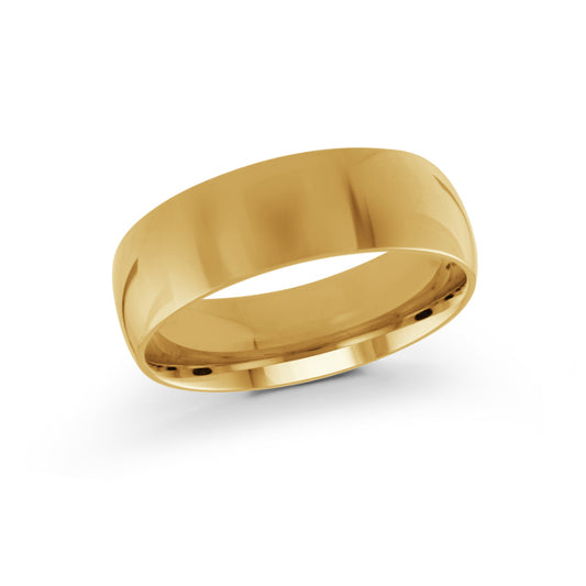 Malo 7mm 18k Yellow Gold Plain Band