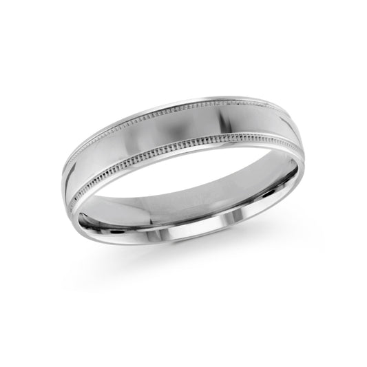 Malo 5mm 14k White Gold Plain Band