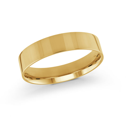 Malo 5mm 14k Yellow Gold Plain Band