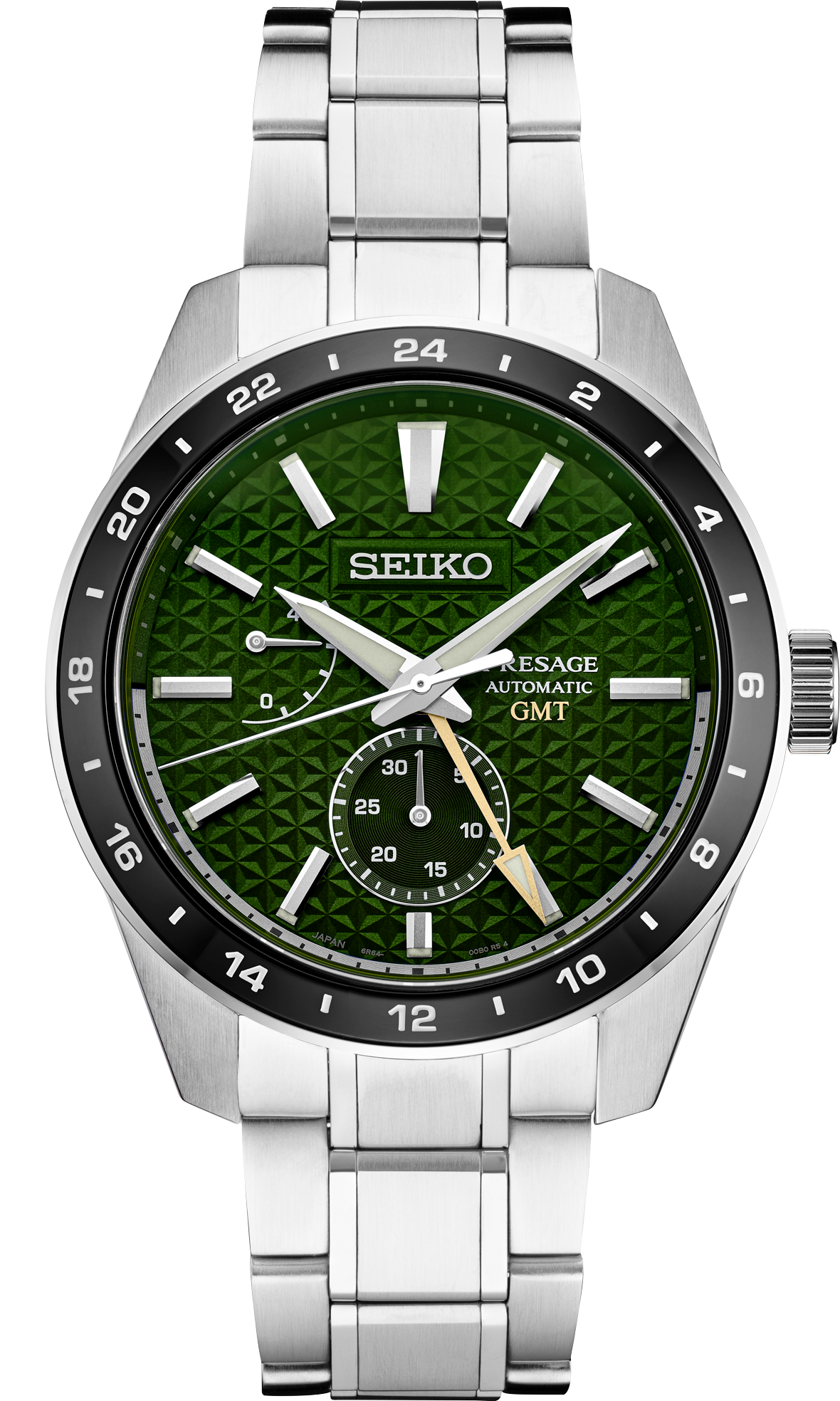 SEIKO PRESAGE SHARP-EDGED SERIES GMT SPB219