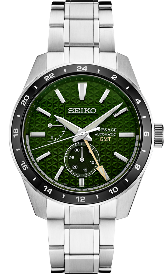 SEIKO PRESAGE SHARP-EDGED SERIES GMT SPB219