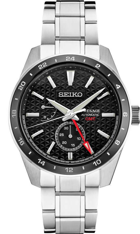 SEIKO PRESAGE SHARP-EDGED SERIES GMT SPB221